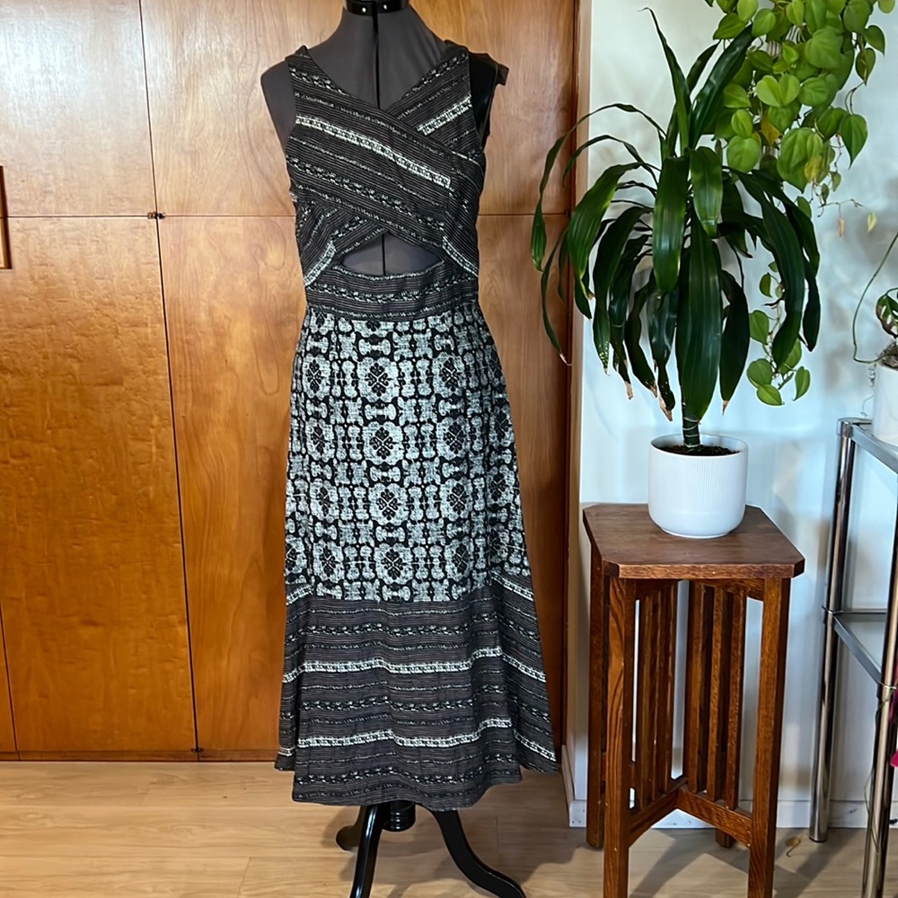Free People cutout, open back dress.